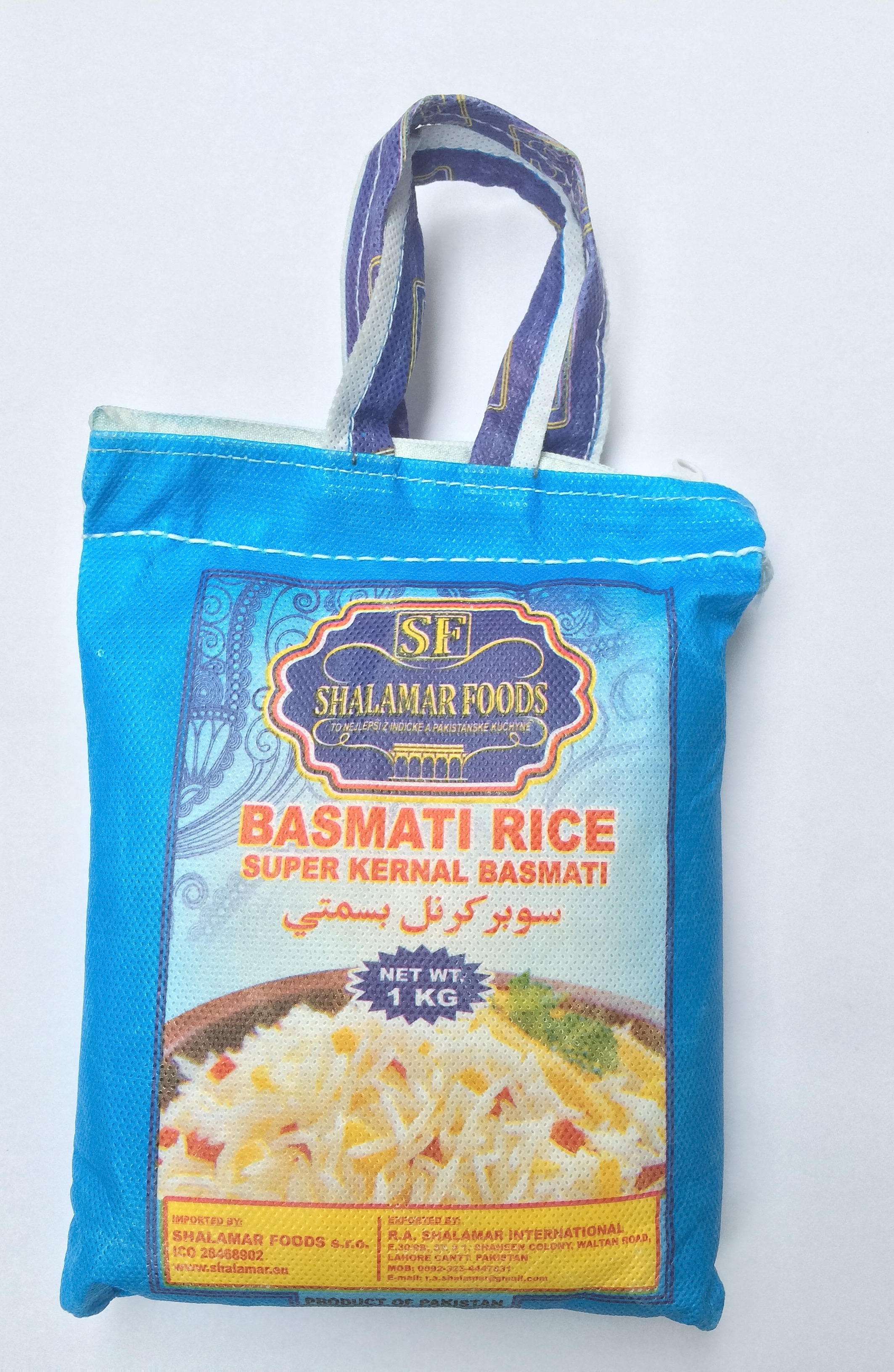 Basmati ryža - SHALAMAR FOODS Super kernal basmati