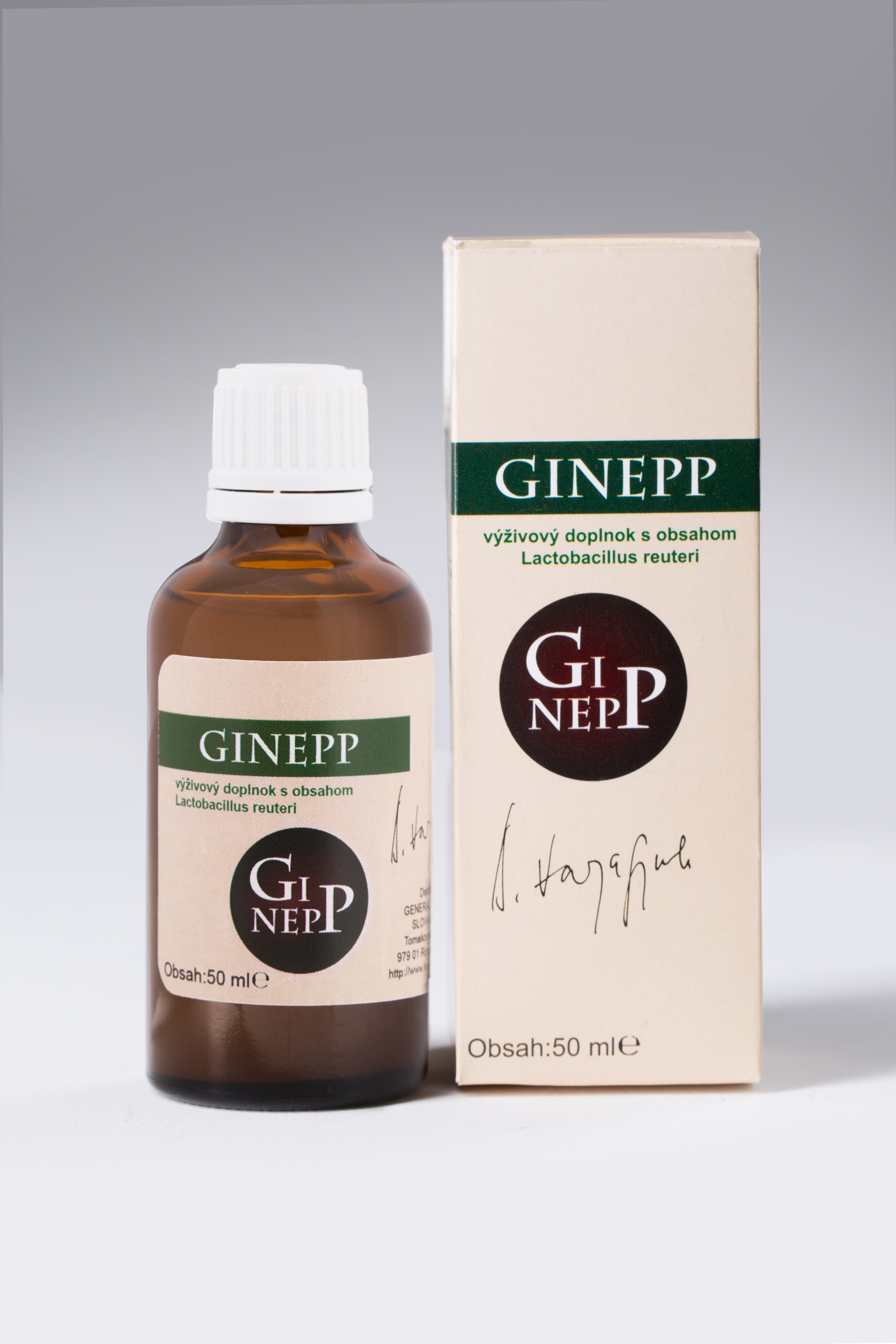 GINEPP kvapky s obsahom Lactobacillus reuteri